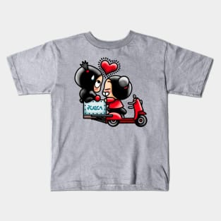 Pucca loves Garu Kids T-Shirt